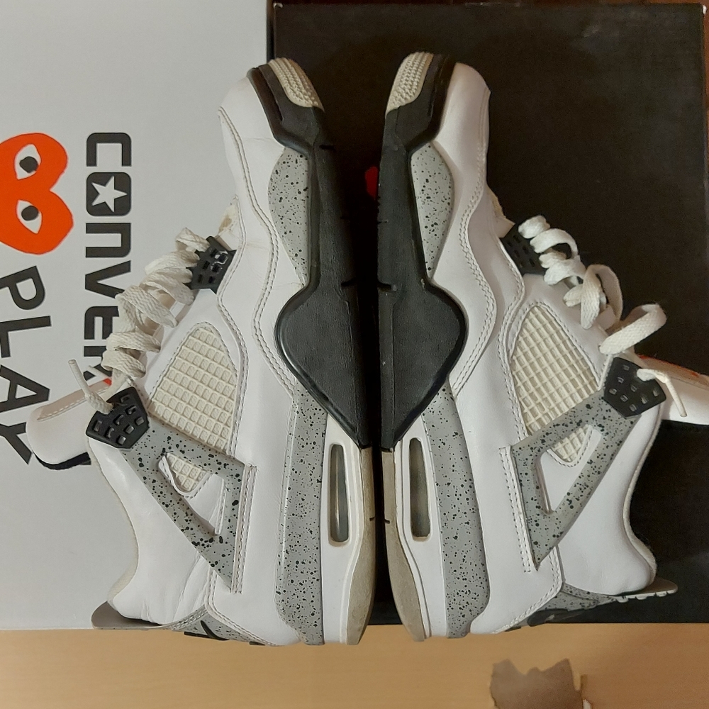 Air Jordan 4 "white cement"